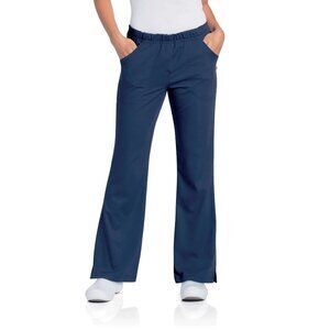 Women’s Alexis Comfort Elastic Waist Scrub Pants, Navy, Size 3XL